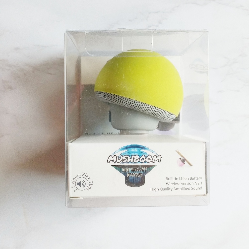 5/$15 Mushboom Mini Mushroom Bluetooth Speaker - Picture 2 of 7